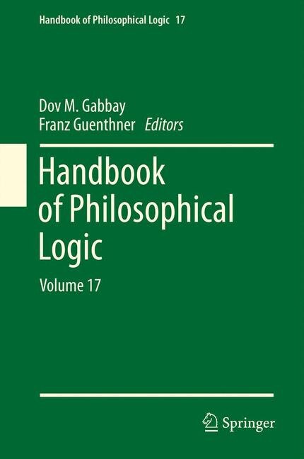 Front cover_Handbook of Philosophical Logic