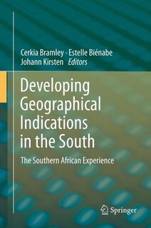 Front cover_Developing Geographical Indications in the South