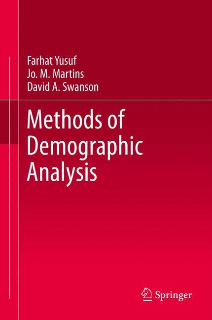 Couverture_Methods of Demographic Analysis