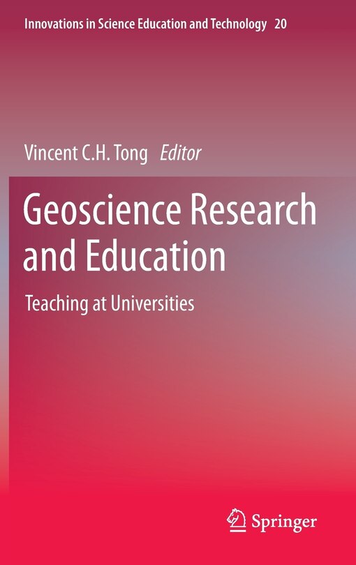 Front cover_Geoscience Research and Education