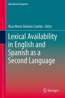 Couverture_Lexical Availability in English and Spanish as a Second Language