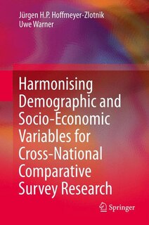 Couverture_Harmonising Demographic and Socio-Economic Variables for Cross-National Comparative Survey Research