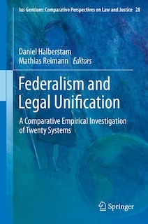 Couverture_Federalism and Legal Unification