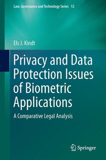 Couverture_Privacy and Data Protection Issues of Biometric Applications