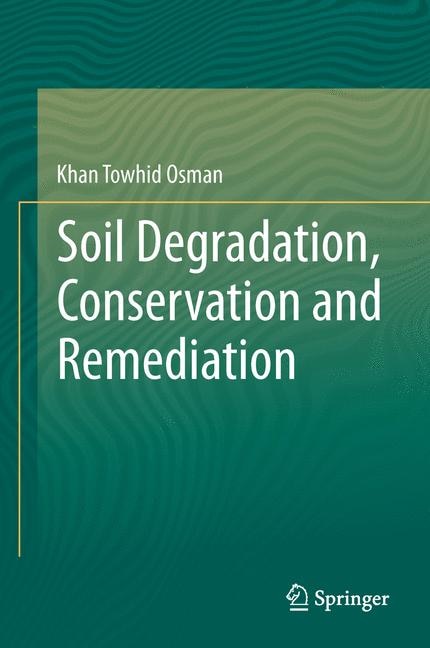 Front cover_Soil Degradation, Conservation and Remediation