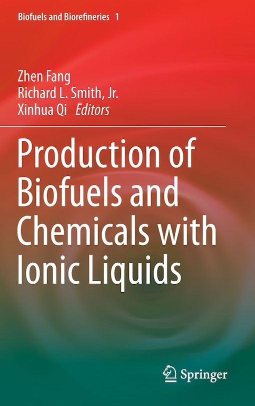 Front cover_Production of Biofuels and Chemicals with Ionic Liquids