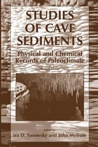 Couverture_Studies of Cave Sediments