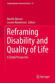 Couverture_Reframing Disability And Quality Of Life