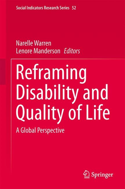 Couverture_Reframing Disability And Quality Of Life