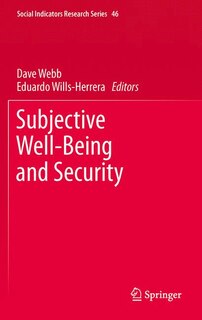 Couverture_Subjective Well-Being and Security