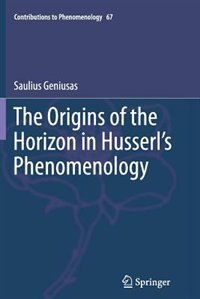 Front cover_The Origins of the Horizon in Husserl's Phenomenology