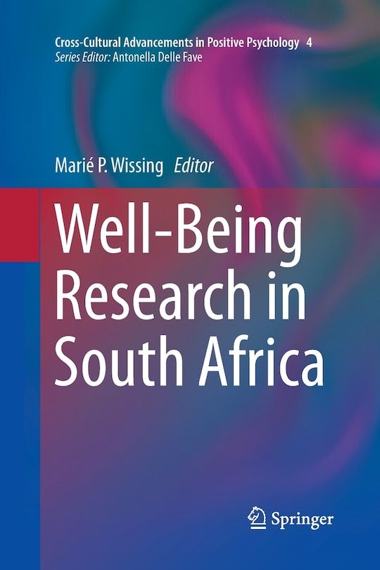 Front cover_Well-being Research In South Africa