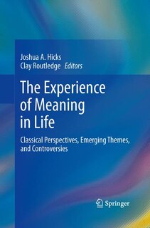 Front cover_The Experience Of Meaning In Life