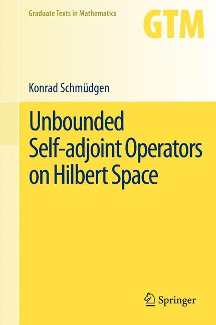 Couverture_Unbounded Self-adjoint Operators On Hilbert Space