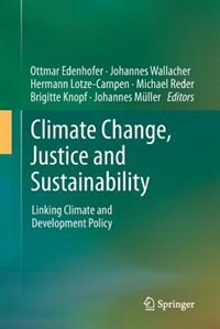 Front cover_Climate Change, Justice and Sustainability