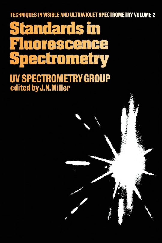 Front cover_Standards in Flourescence Spectrometry