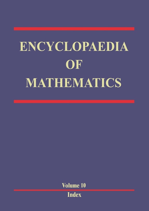 Front cover_Encyclopaedia of Mathematics