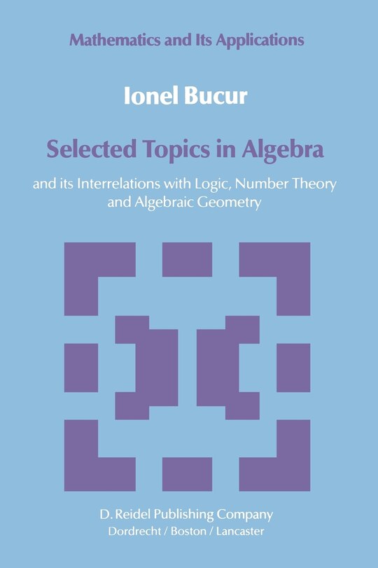 Front cover_Selected Topics in Algebra
