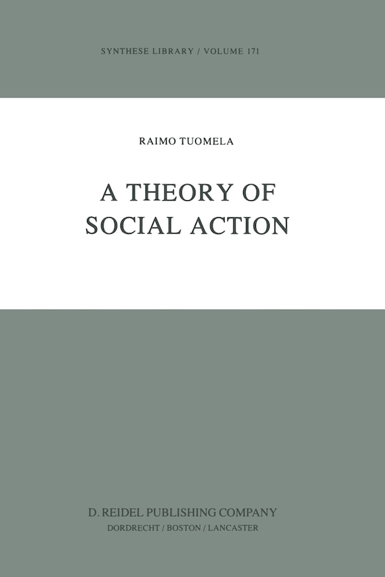 Front cover_A Theory of Social Action
