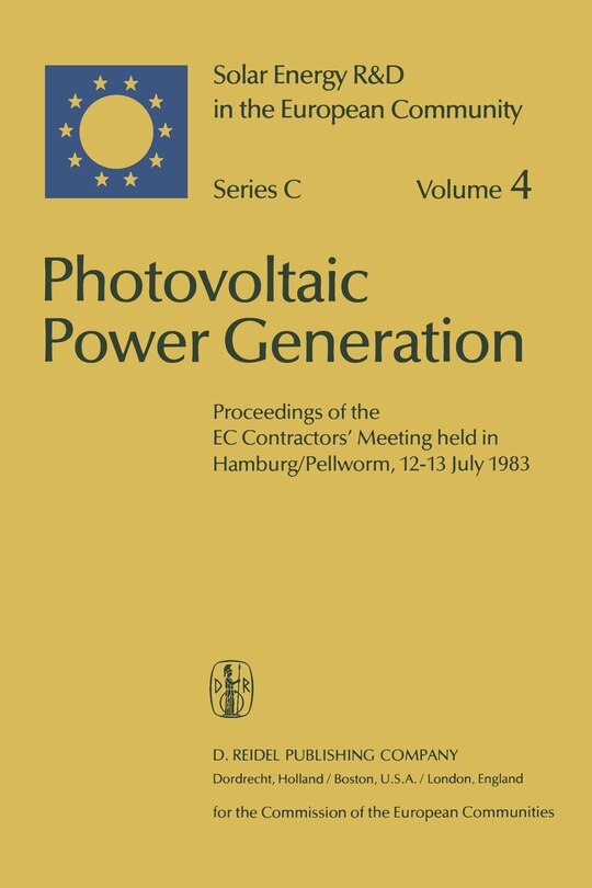 Couverture_Photovoltaic Power Generation