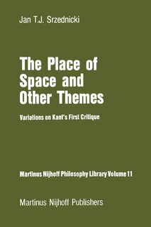 Couverture_The Place of Space and Other Themes