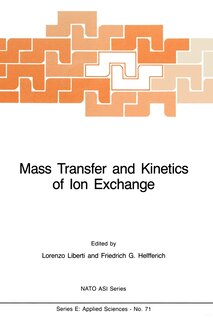 Couverture_Mass Transfer and Kinetics of Ion Exchange