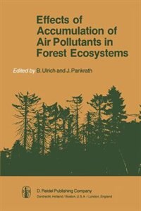 Front cover_Effects of Accumulation of Air Pollutants in Forest Ecosystems