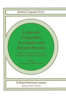 Couverture_Linguistic Categories: Auxiliaries and Related Puzzles