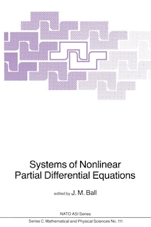 Couverture_Systems of Nonlinear Partial Differential Equations