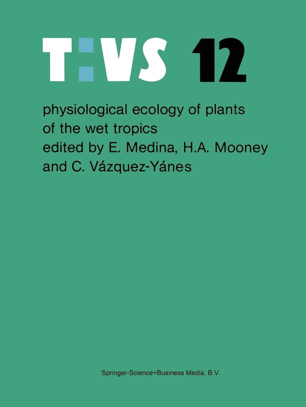 Couverture_Physiological ecology of plants of the wet tropics