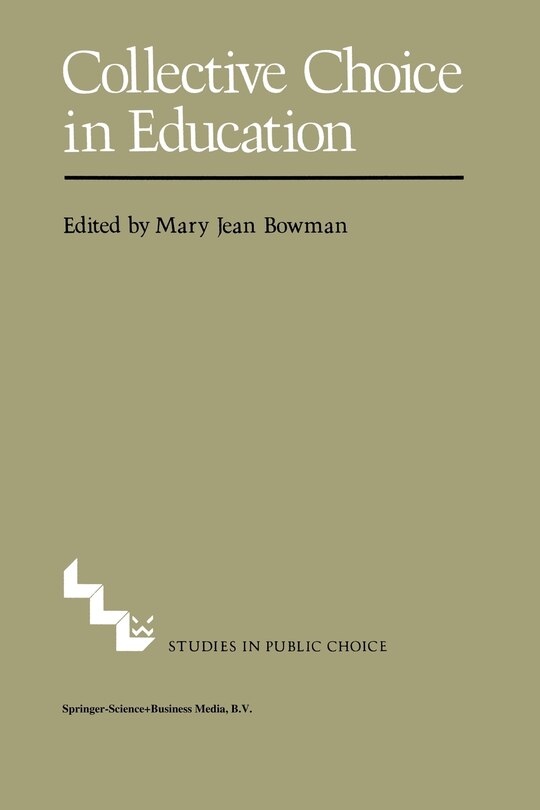 Front cover_Collective Choice in Education