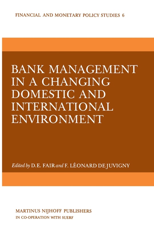 Front cover_Bank Management in a Changing Domestic and International Environment: The Challenges of the Eighties