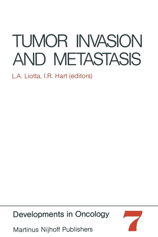 Front cover_Tumor Invasion and Metastasis