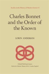 Front cover_Charles Bonnet and the Order of the Known