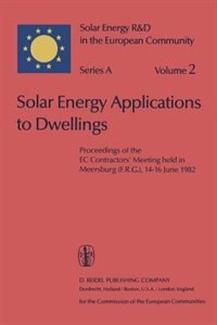 Front cover_Solar Energy Applications to Dwellings