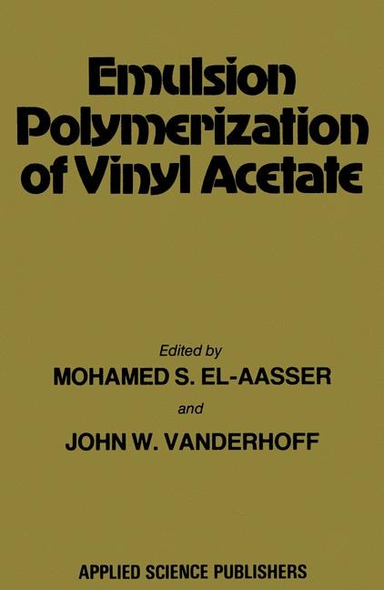Couverture_Emulsion Polymerization Of Vinyl Acetate