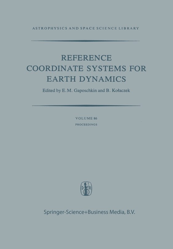Couverture_Reference Coordinate Systems for Earth Dynamics