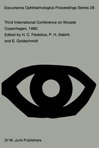 Front cover_Third International Conference on Myopia Copenhagen, August 24-27, 1980