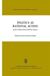 Front cover_Politics as Rational Action