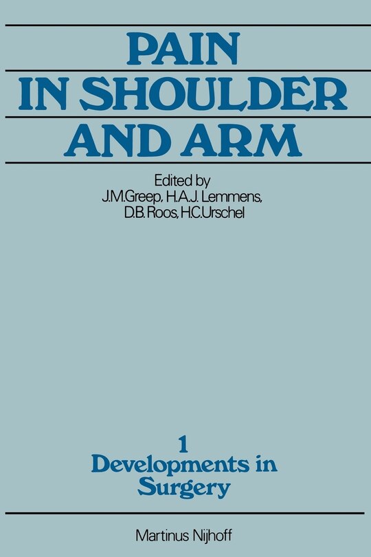 Couverture_Pain in Shoulder and Arm