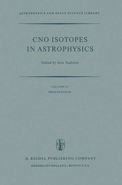 Couverture_CNO Isotopes in Astrophysics