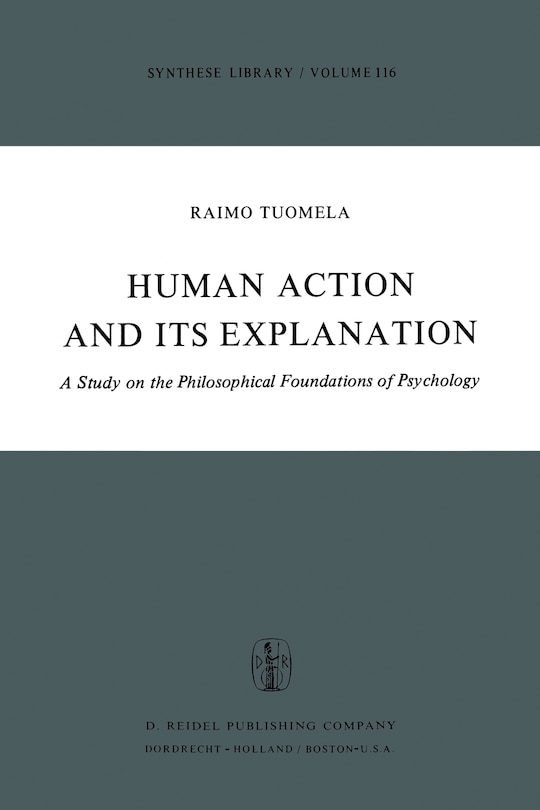 Couverture_Human Action and Its Explanation