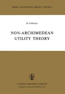 Front cover_Non-Archimedean Utility Theory