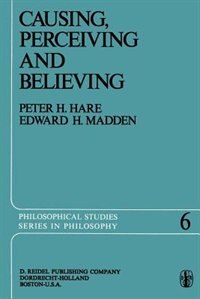 Front cover_Causing, Perceiving and Believing