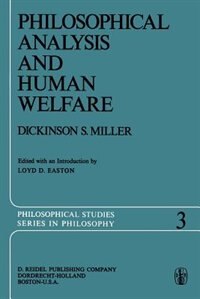 Couverture_Philosophical Analysis and Human Welfare