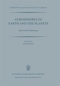 Front cover_Atmospheres of Earth and the Planets