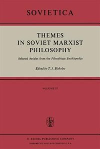 Front cover_Themes in Soviet Marxist Philosophy