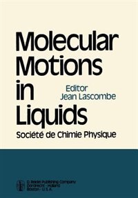 Front cover_Molecular Motions in Liquids