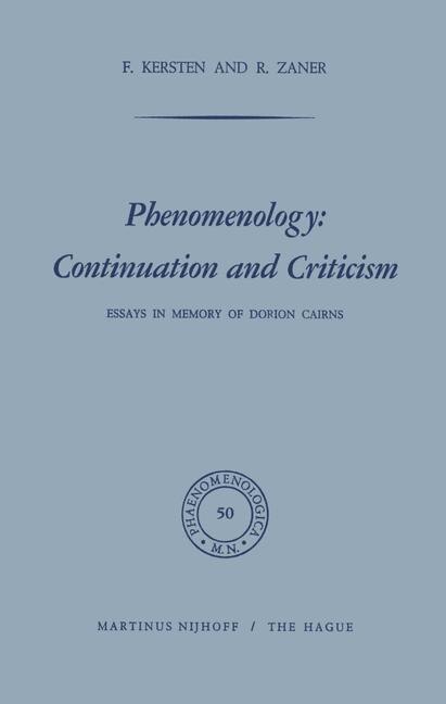 Front cover_Phenomenology