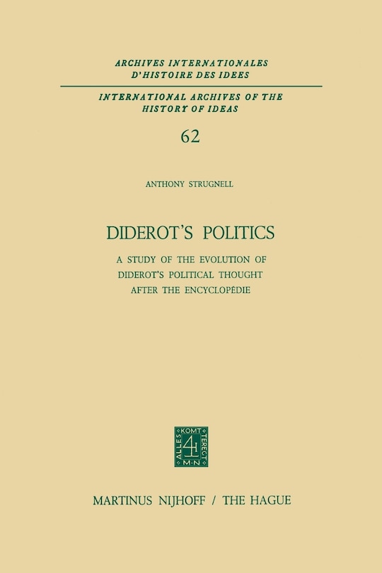 Couverture_Diderot's Politics